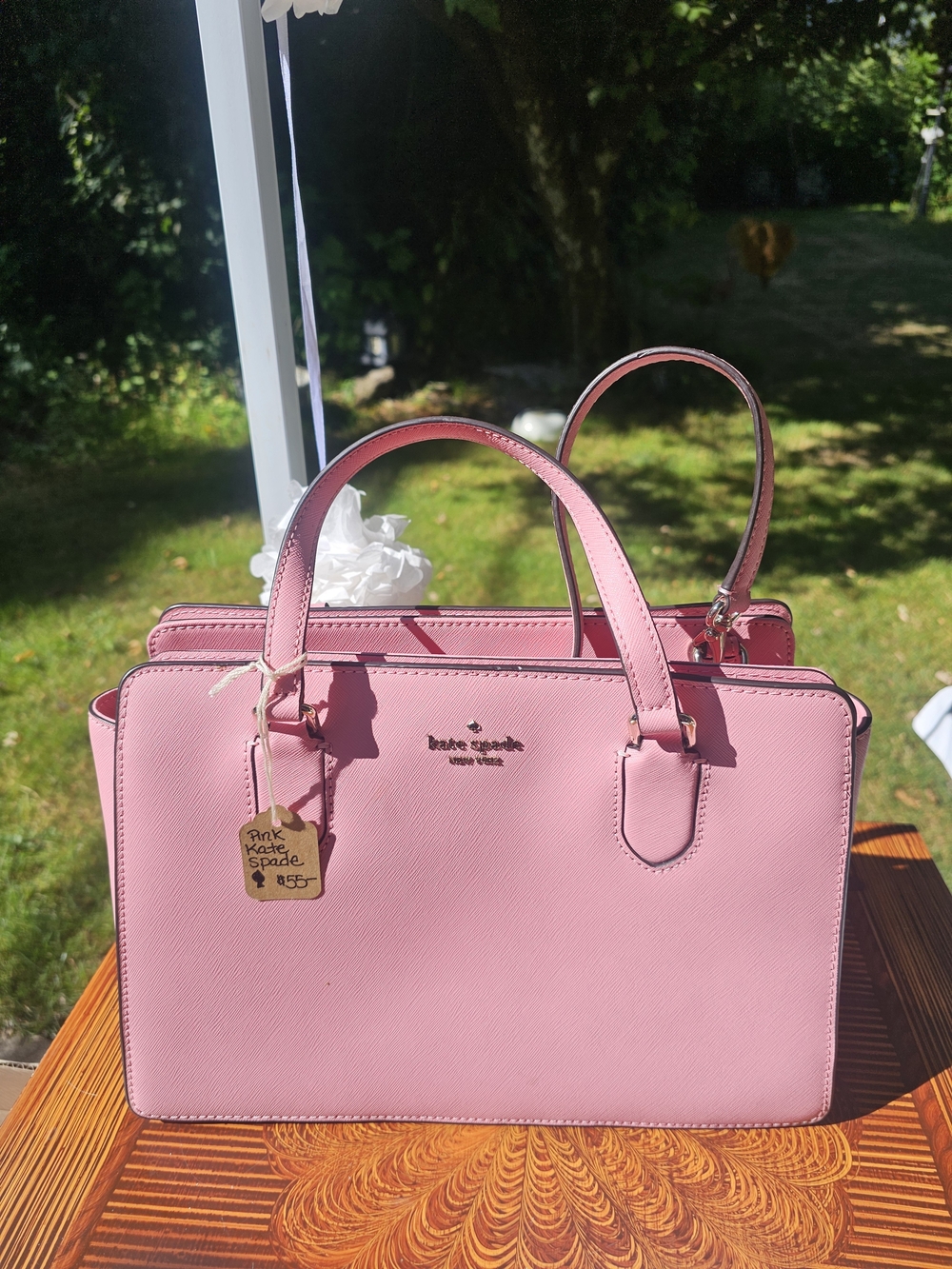 Kate Spade Pink Structured Satchel